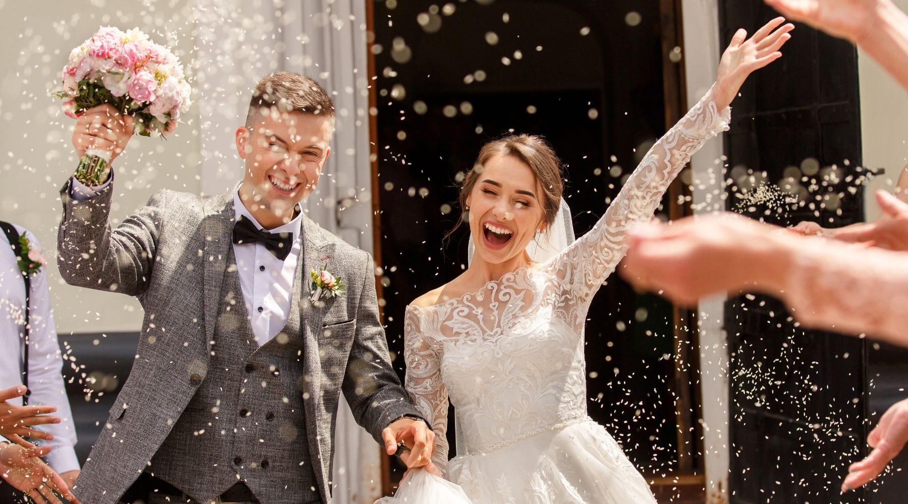 Happy Newlywed Couple - DBANDREA