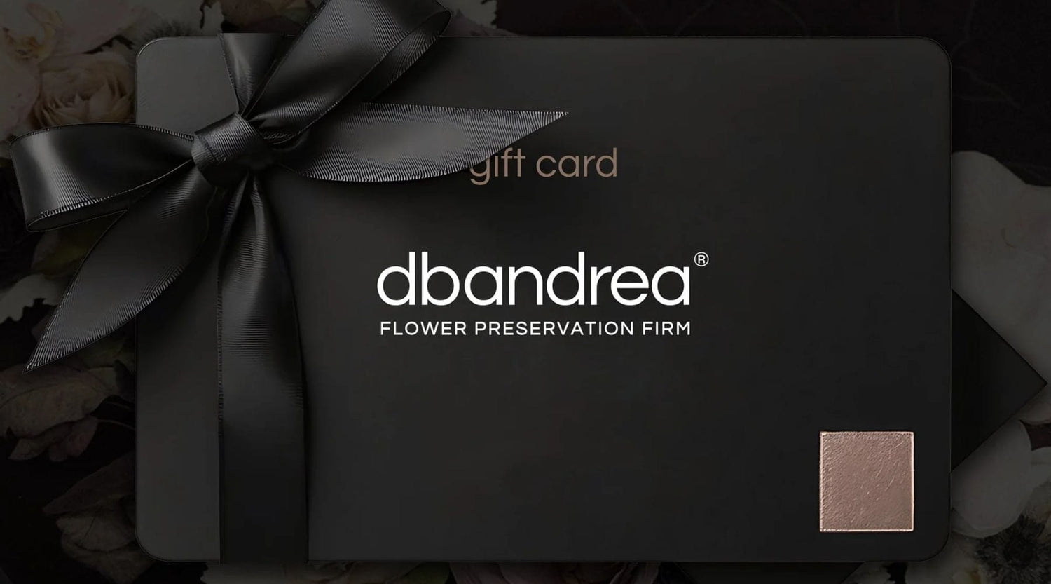 Gift Card For Wedding Bouquet Preservation - Dbandrea