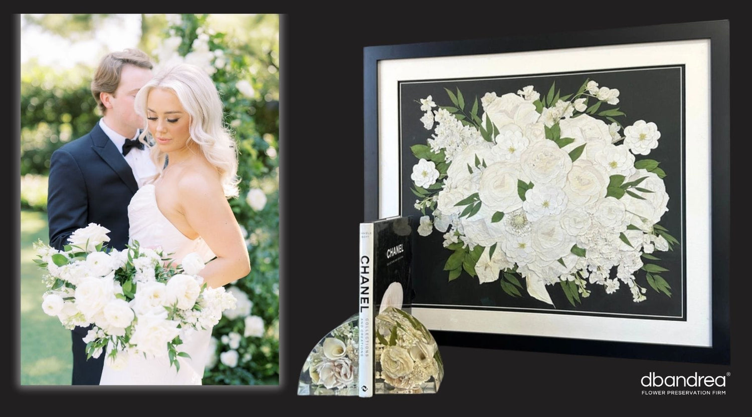 Dried Wedding Bouquet Preservation - DBANDREA