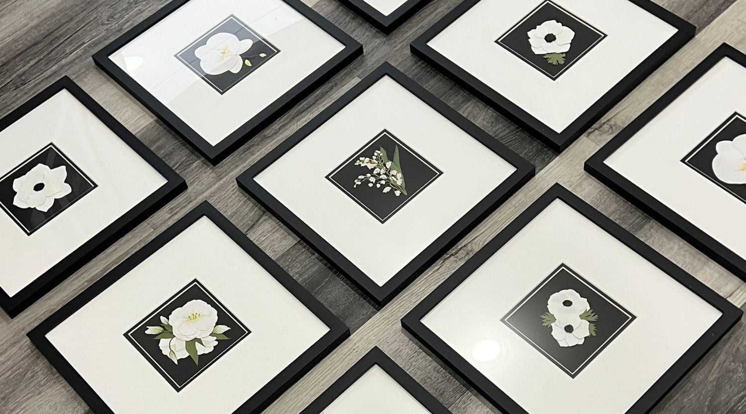 Classic Pressed Wedding Bouquet Preservation - Dbandrea