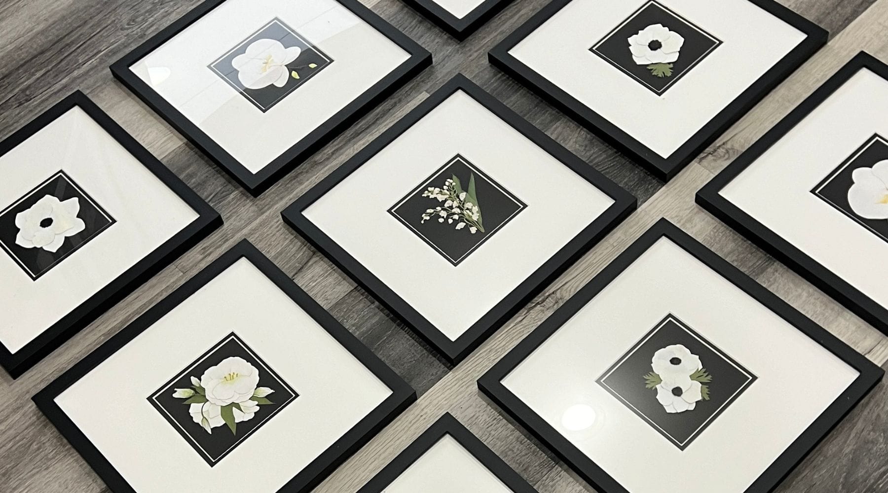 Classic Pressed Wedding Bouquet Preservation - Dbandrea