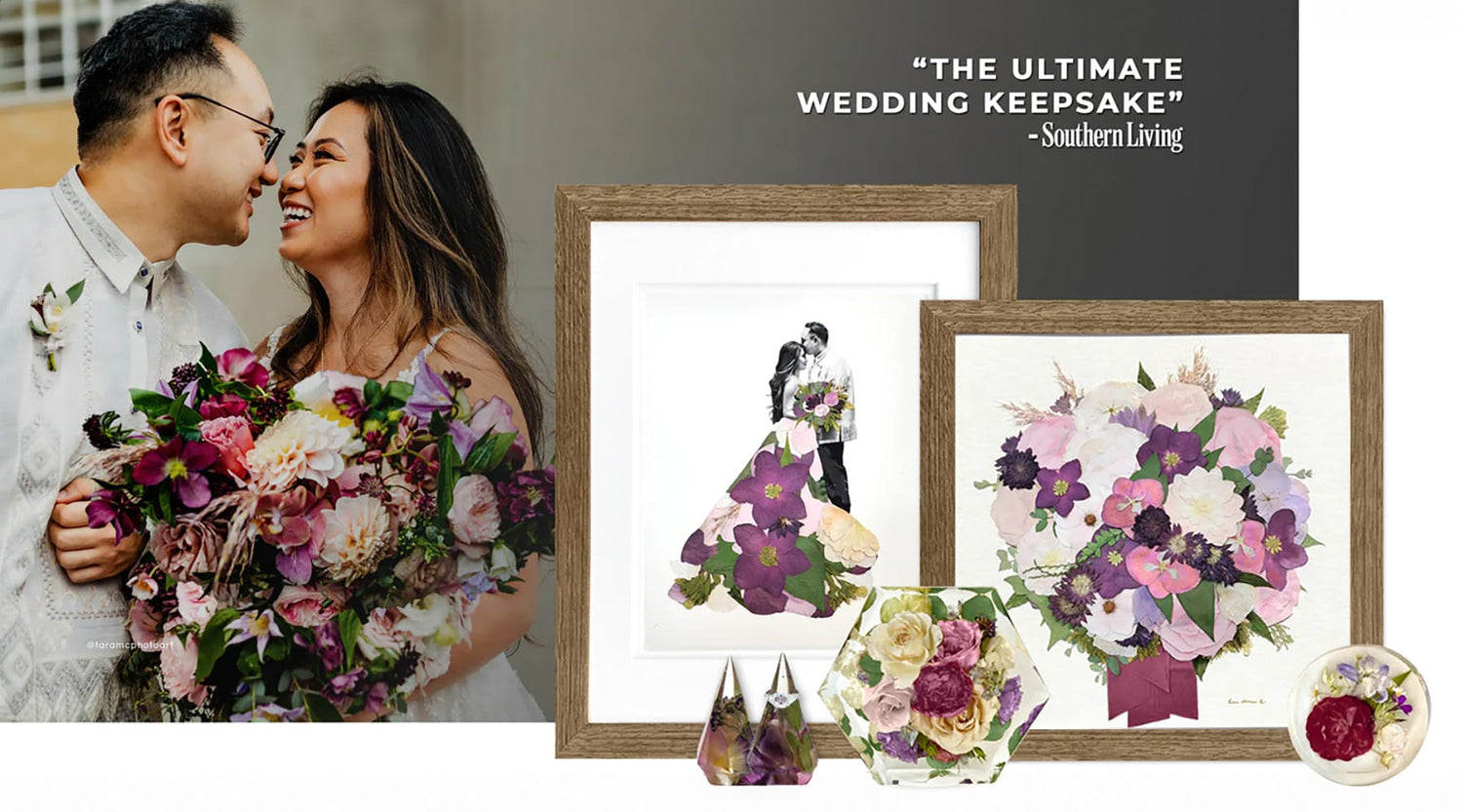 DBA Bouquet Preservation Couple - DBandrea