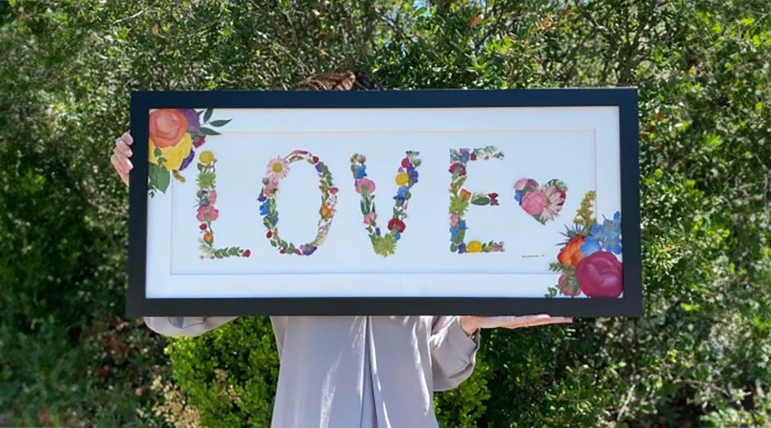 Pressed Wedding Bouquet Preservation - DBandrea