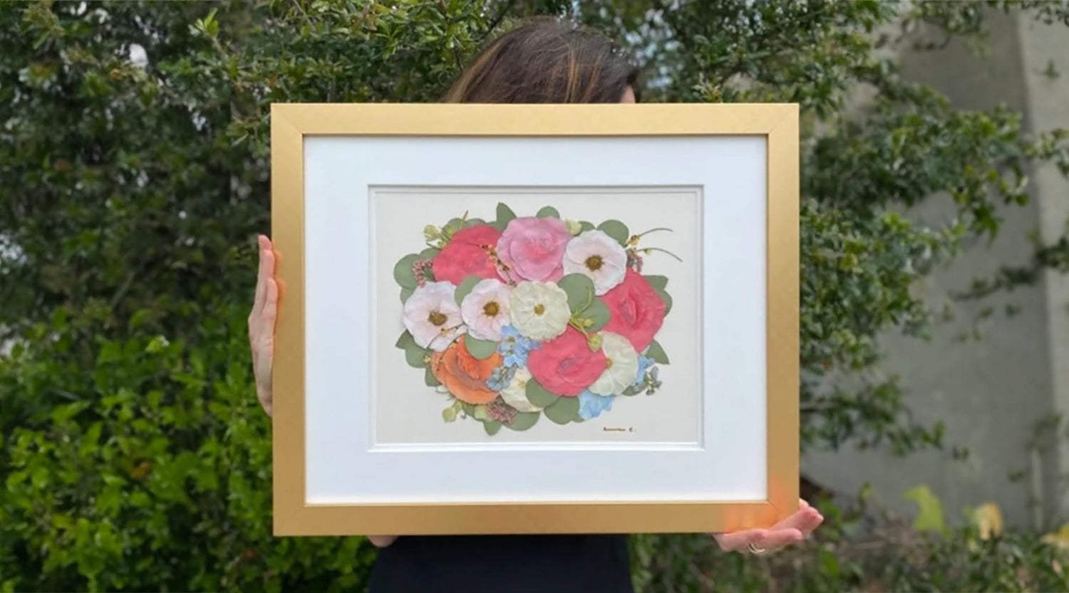 Pressed Bouquet Preservation - DBandrea