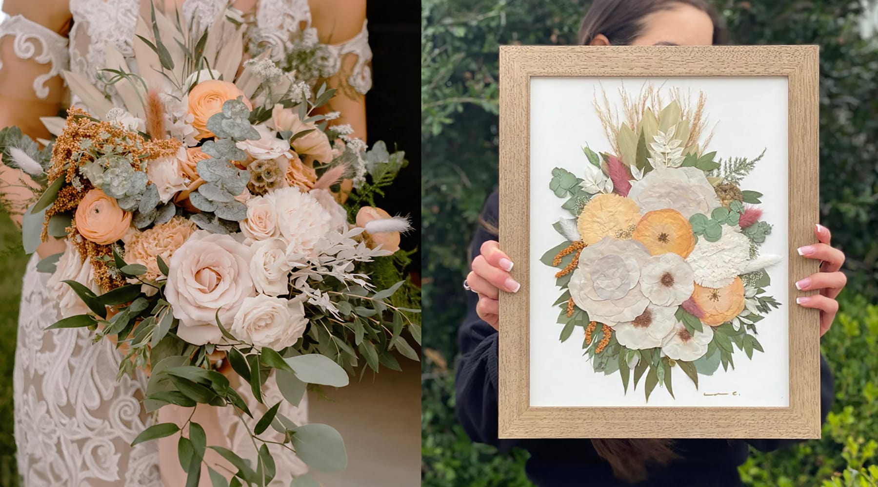 Pressed Flower Bouquet Preservation - DBandrea