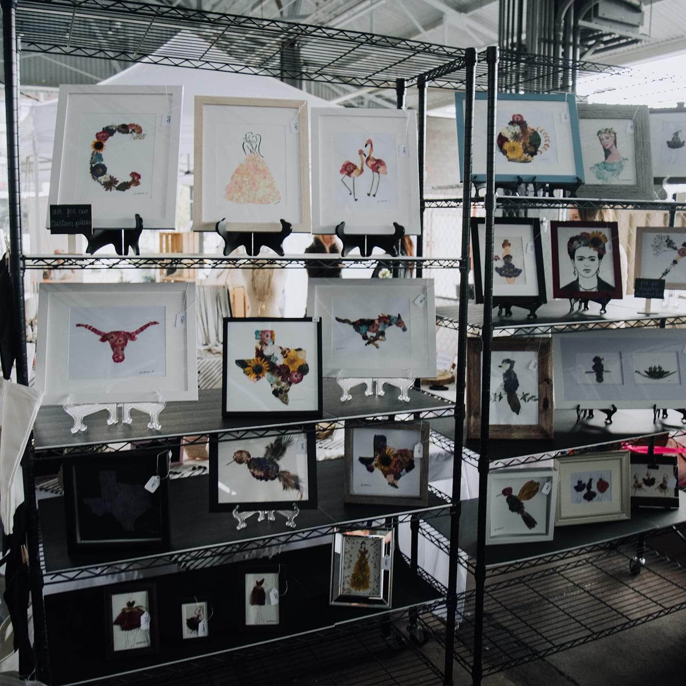 Flower Preservation Frame Display - Dbandrea