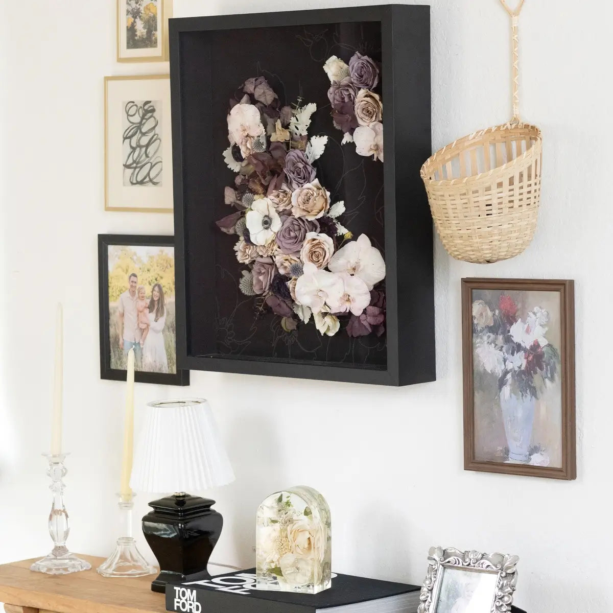 3D Flower Preservation Shadow Box - DBANDREA
