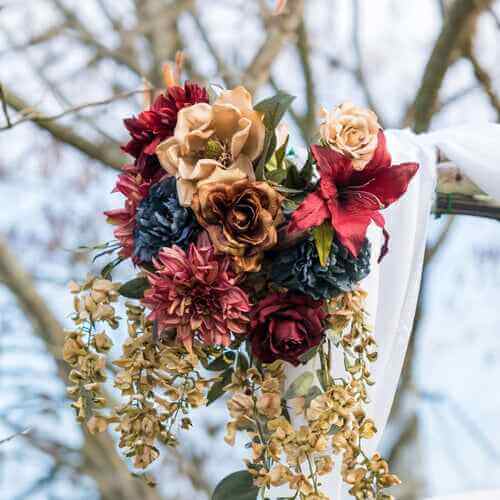 faux flower preservation - dbandrea