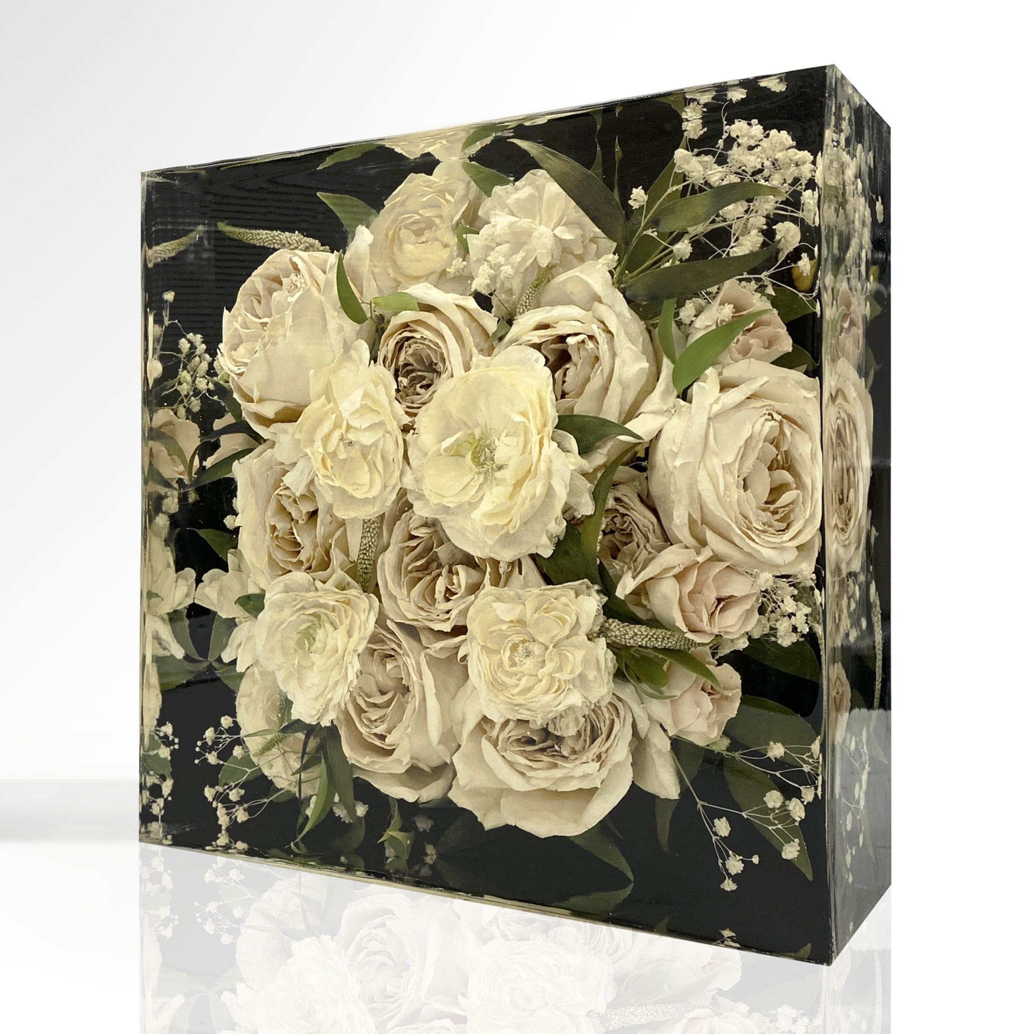 dbandrea Floral Block 10" x 10" Square Floral Block