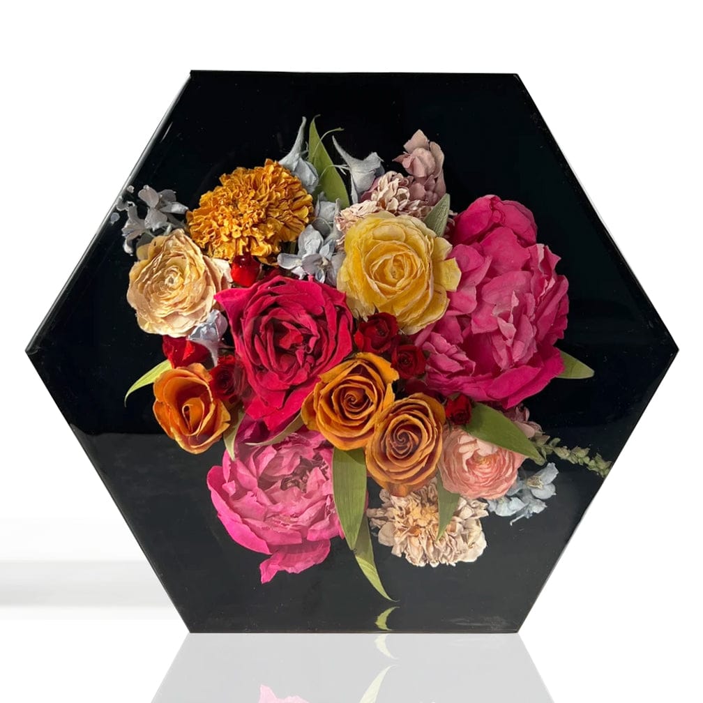 dbandrea Floral Block 11" Hexagon