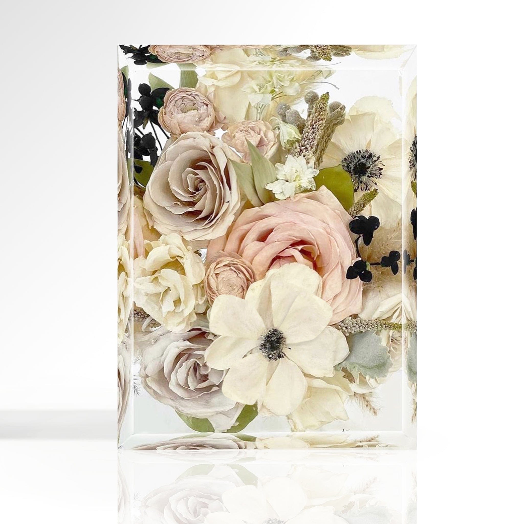 dbandrea Floral Block 11" x 8" Rectangle