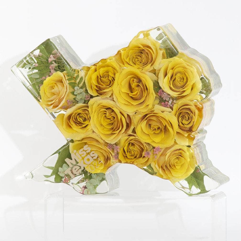 dbandrea Floral Block 12" Texas