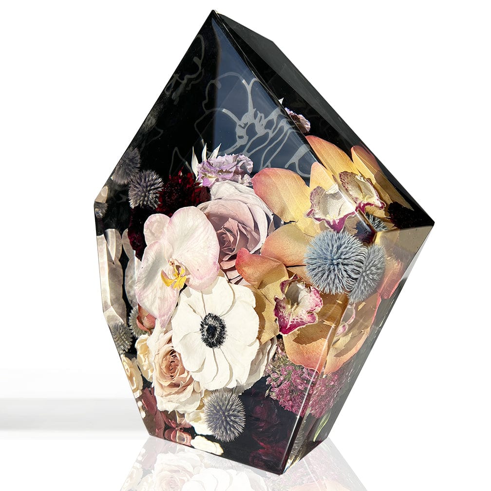 dbandrea Floral Block 12" x 10.2" Gem