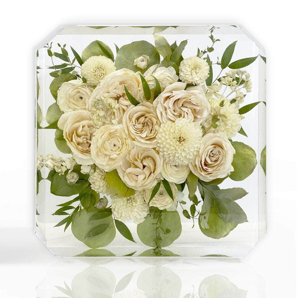 dbandrea Floral Block 12" x 12" Asscher - dbandrea