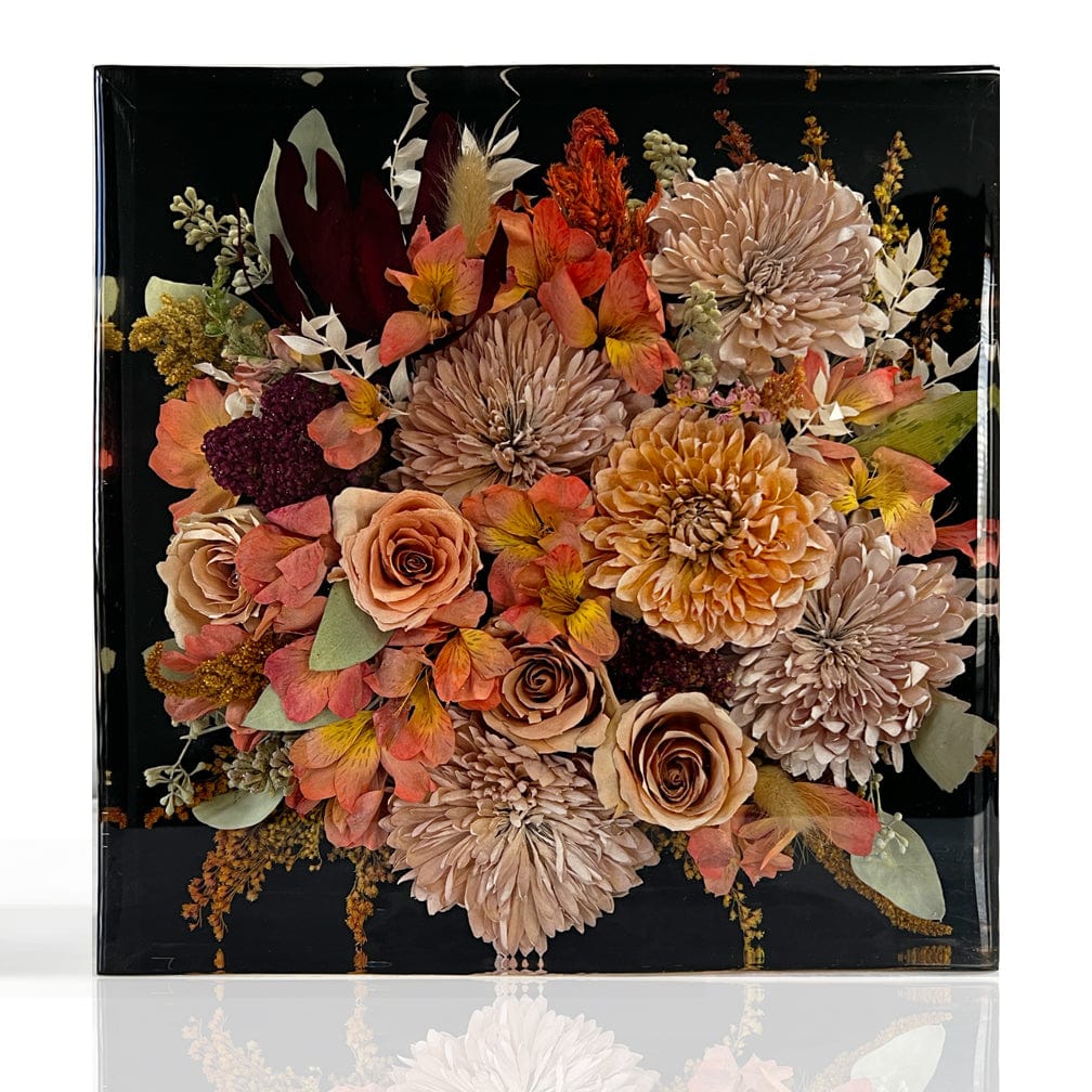 dbandrea Floral Block 12" x 12" Square