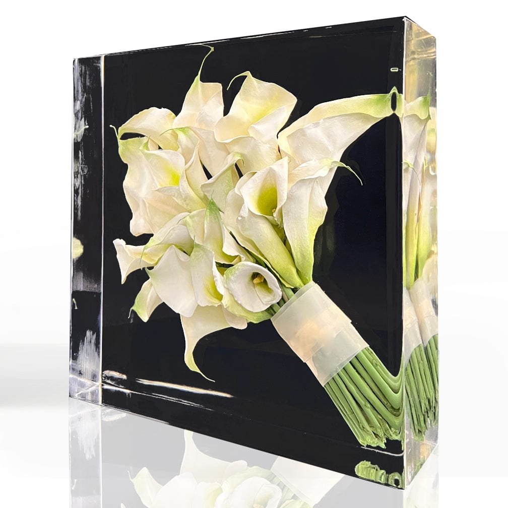 dbandrea Floral Block 12" x 12" Square