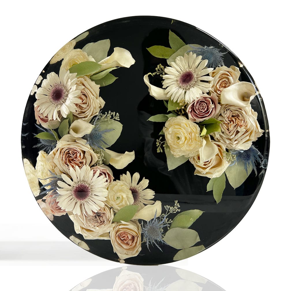 dbandrea Floral Block 14" Circle