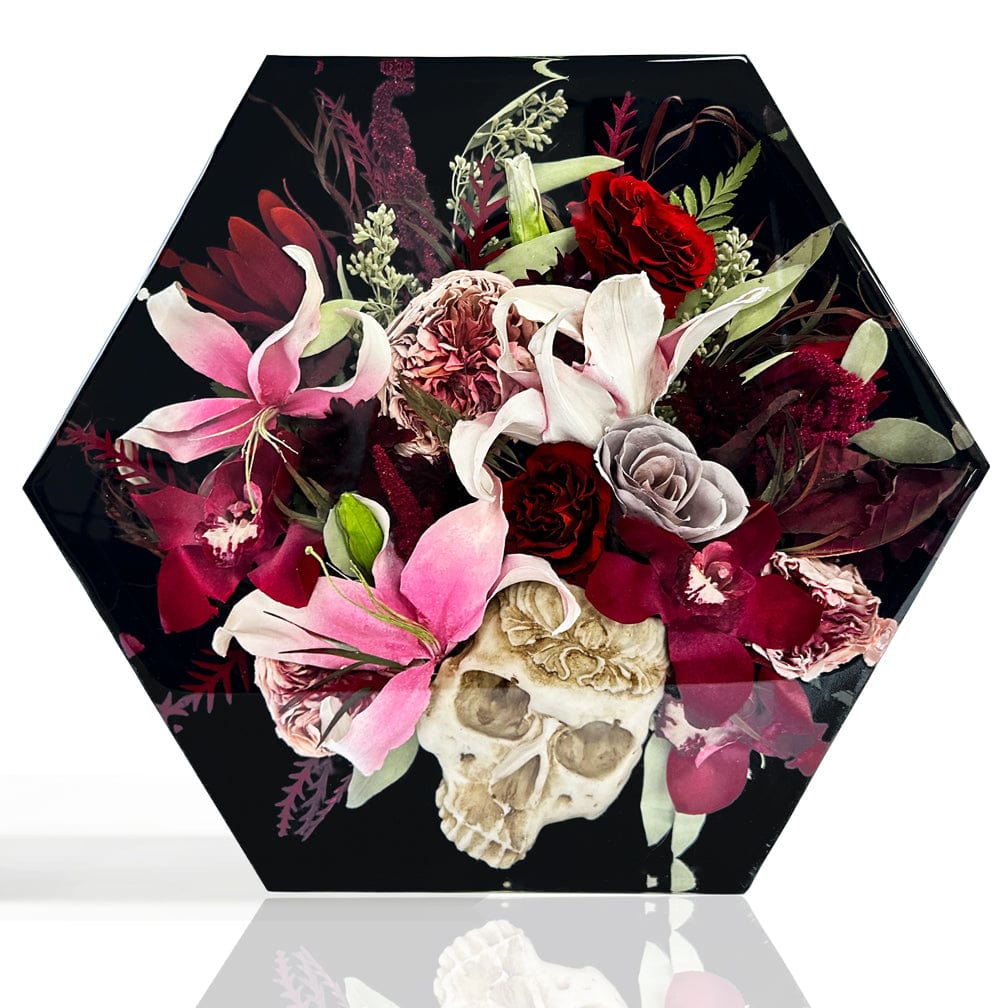 dbandrea Floral Block 14" Hexagon