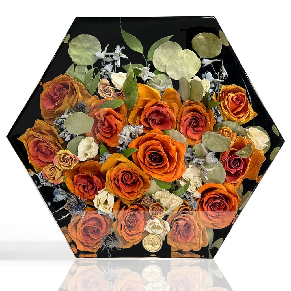 dbandrea Floral Block 14" Hexagon