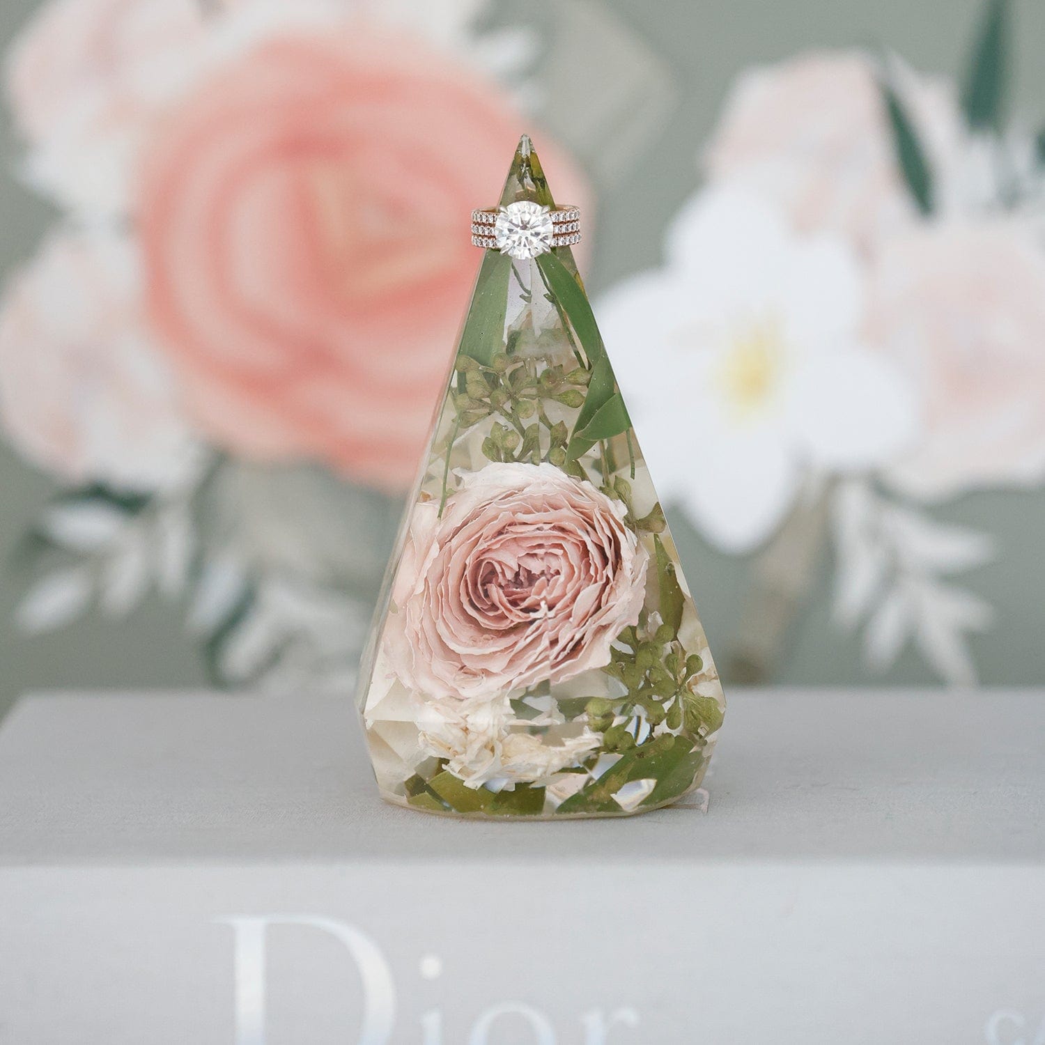 dbandrea Floral Block 3" x 5" Jewelry Diamond™