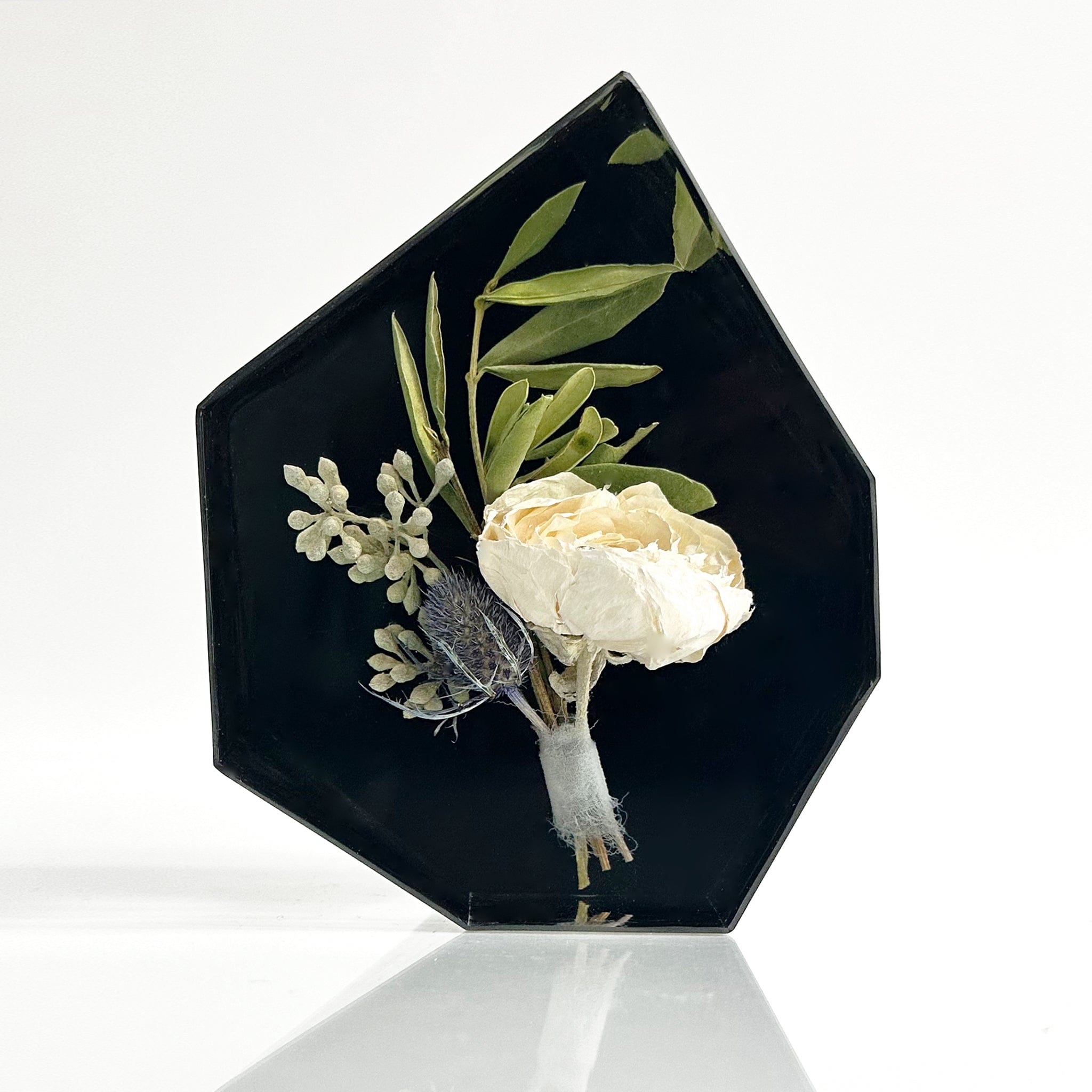 dbandrea Floral Block 4.75" x 4.25" Gem