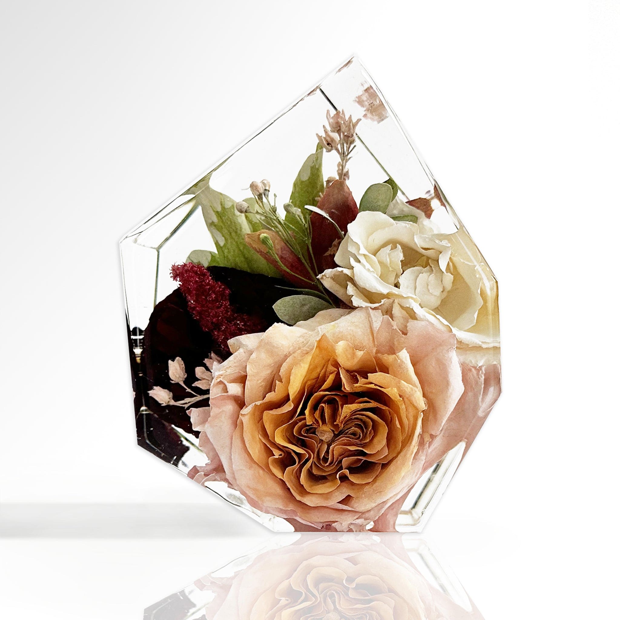 dbandrea Floral Block 4.75" x 4.25" Gem