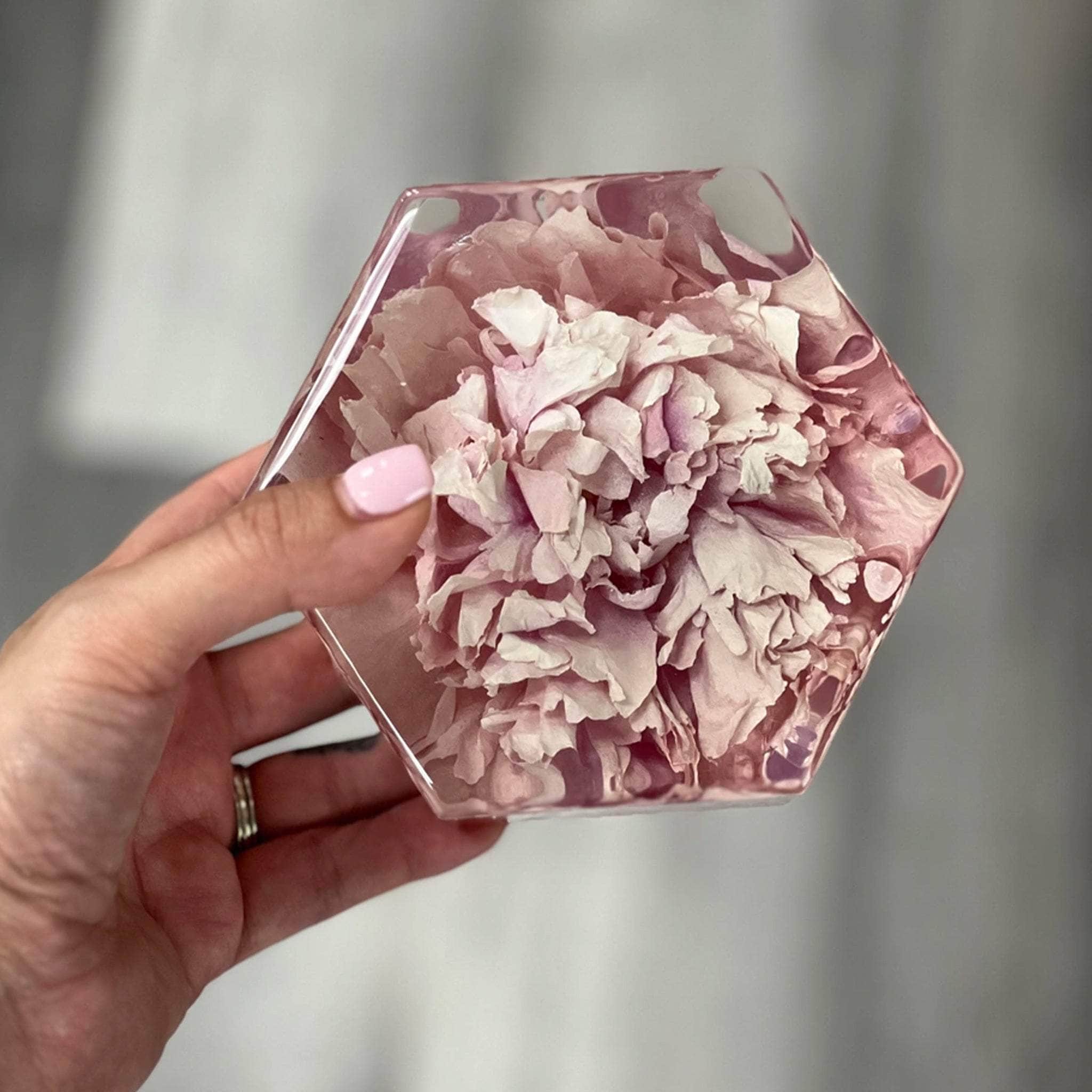 dbandrea Floral Block 4" Hexagon