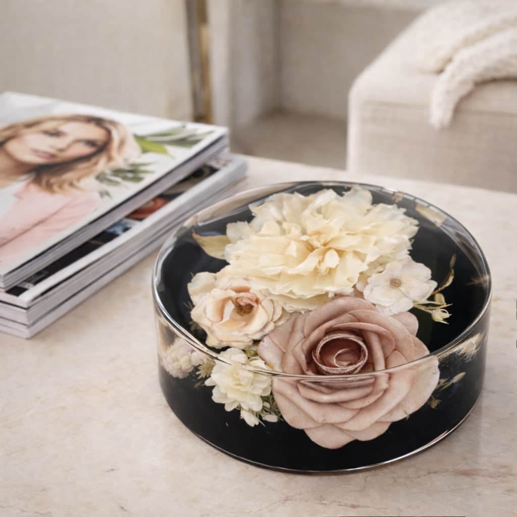 dbandrea Floral Block 6" Circle