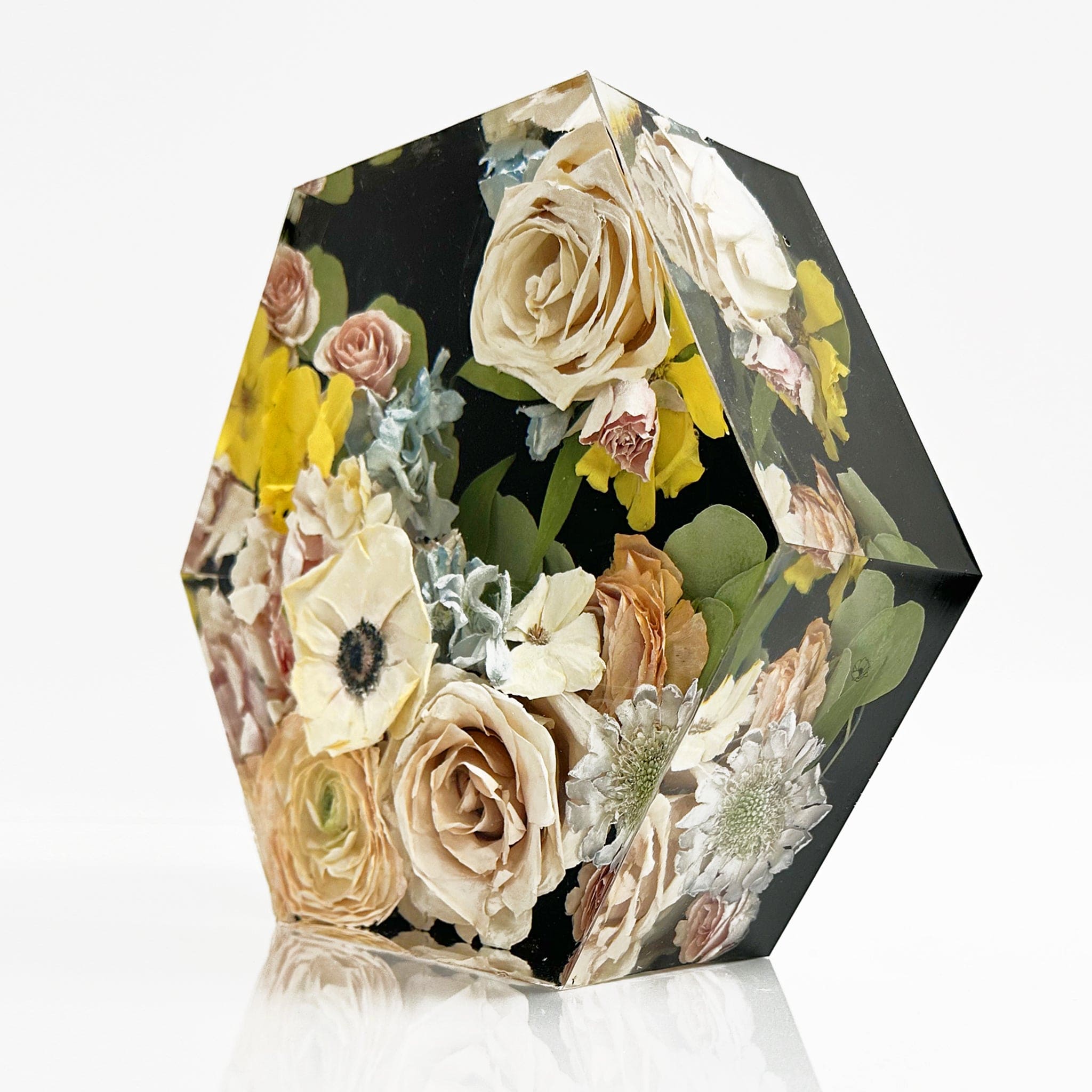 dbandrea Floral Block 8" Hexagon