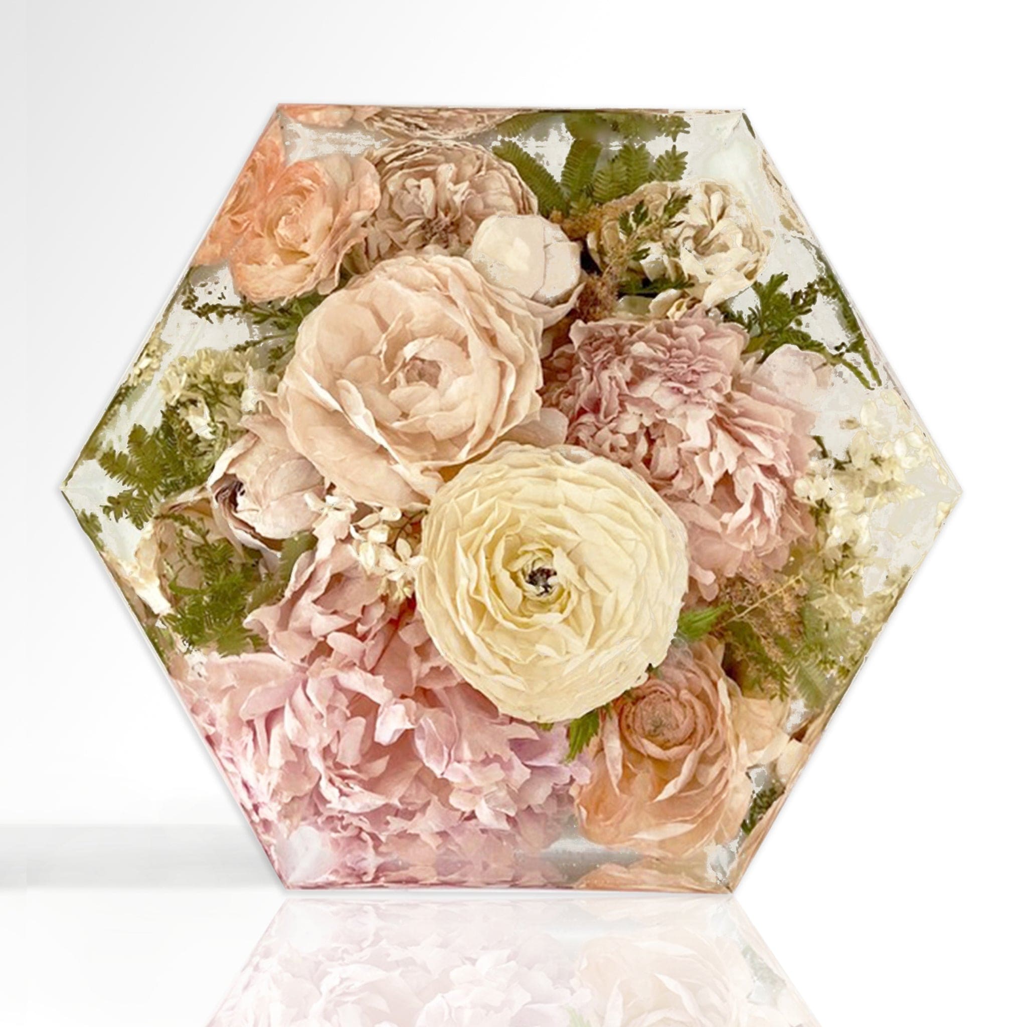 dbandrea Floral Block 8" Hexagon