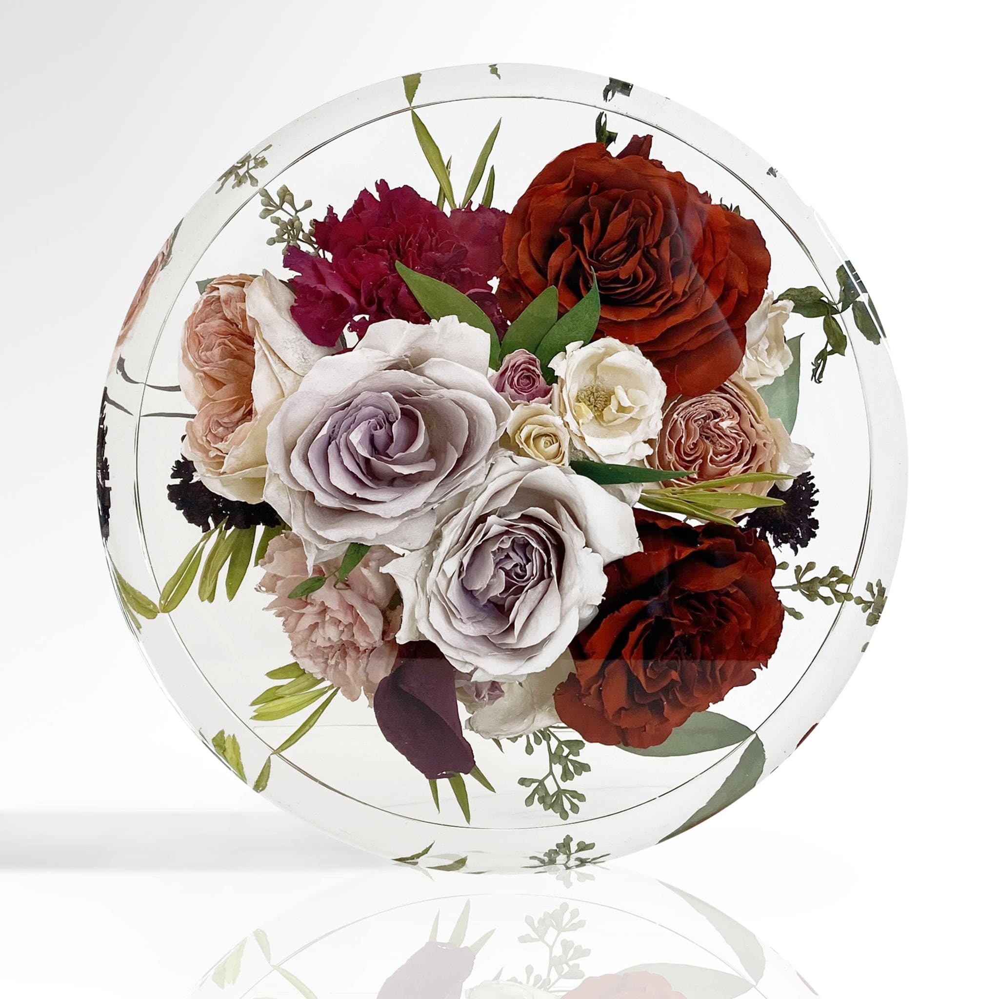 dbandrea Floral Block 9" Circle