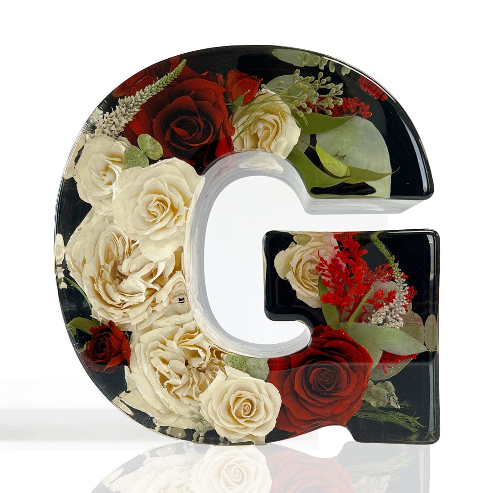 dbandrea Floral Block 9" Letter
