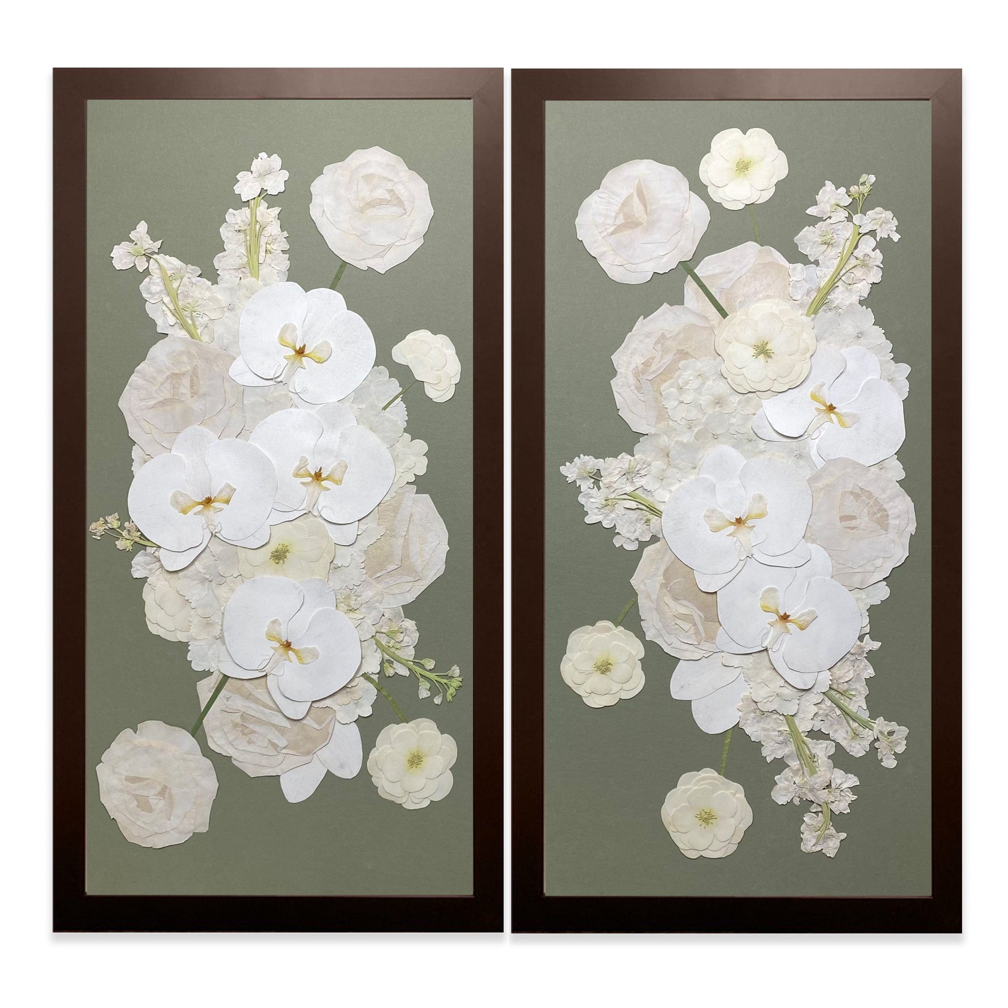 dbandrea Pressed (Framed) 12" x 24" Duo Panels Classic Frames