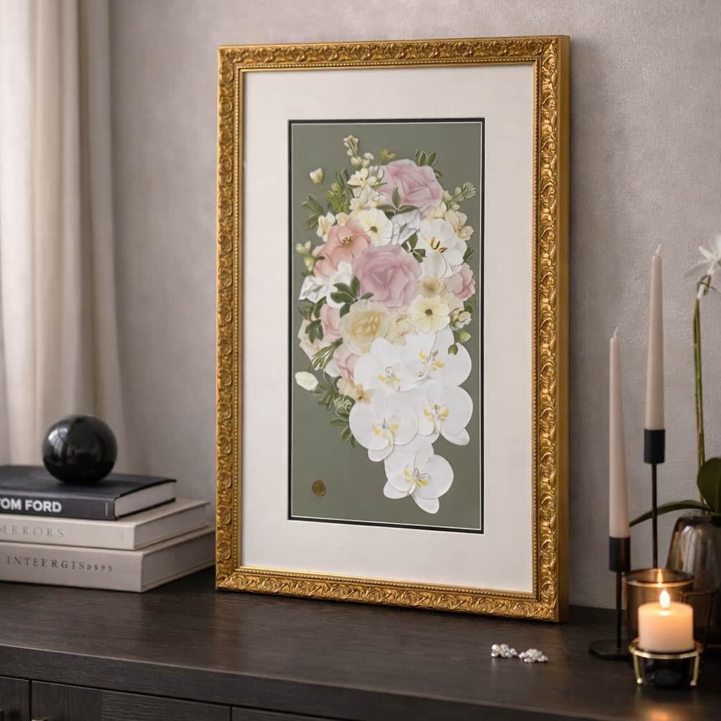 dbandrea Pressed (Framed) 12" x 24" Single Panel Classic Frame