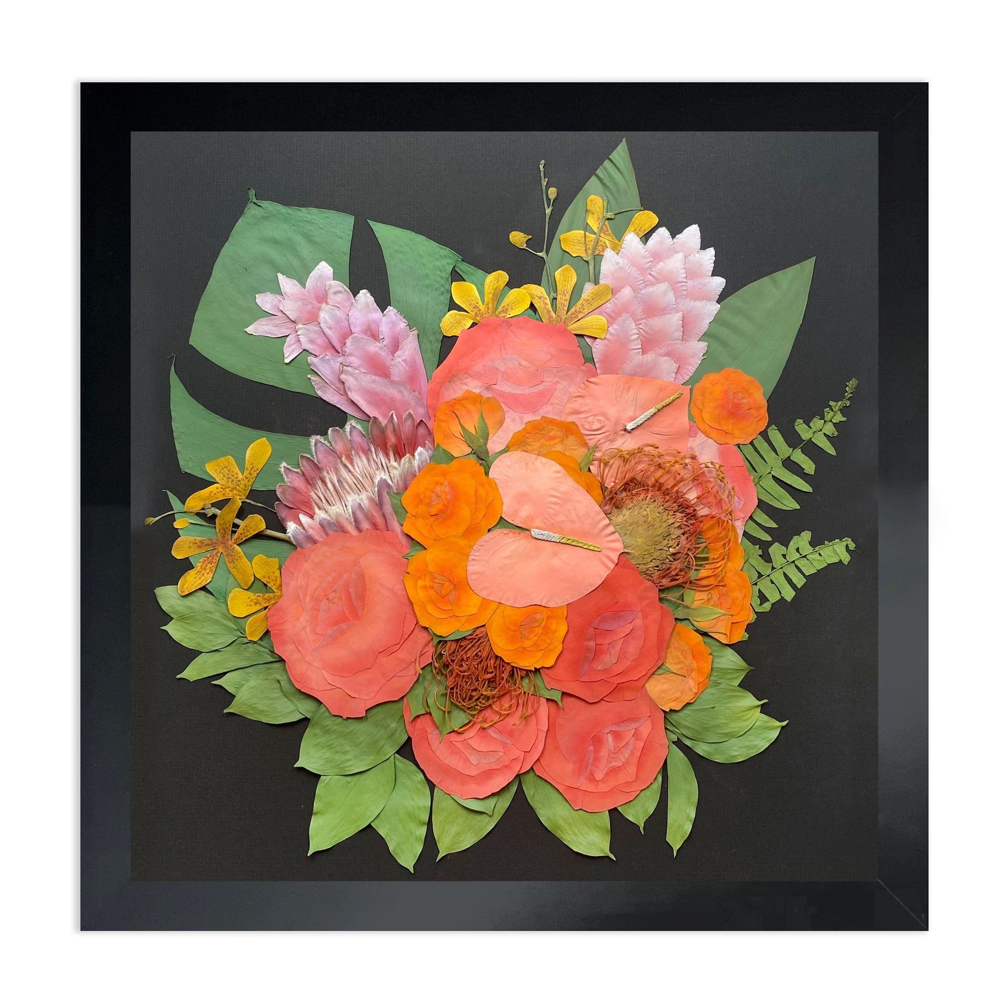 dbandrea Pressed (Framed) 16" x 16" Classic Frame