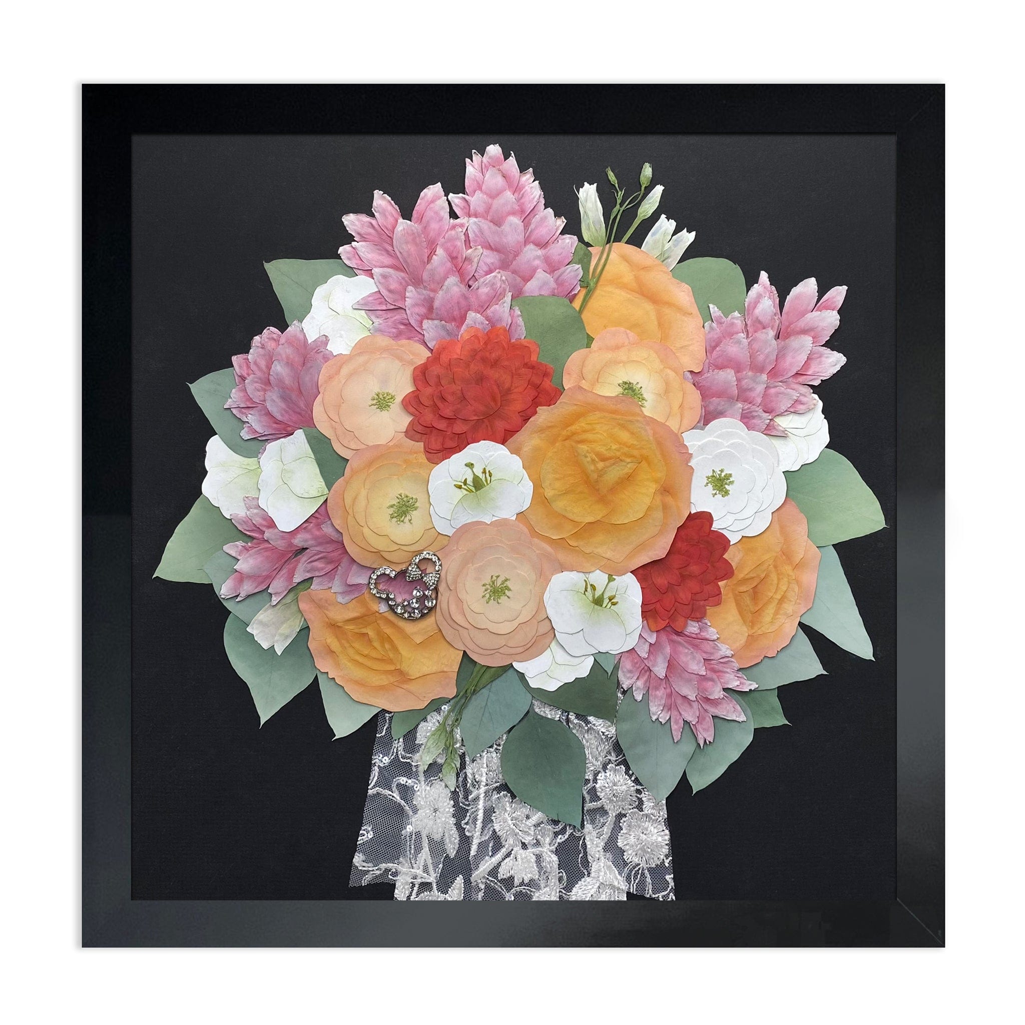 dbandrea Pressed (Framed) 16" x 16" Classic Frame