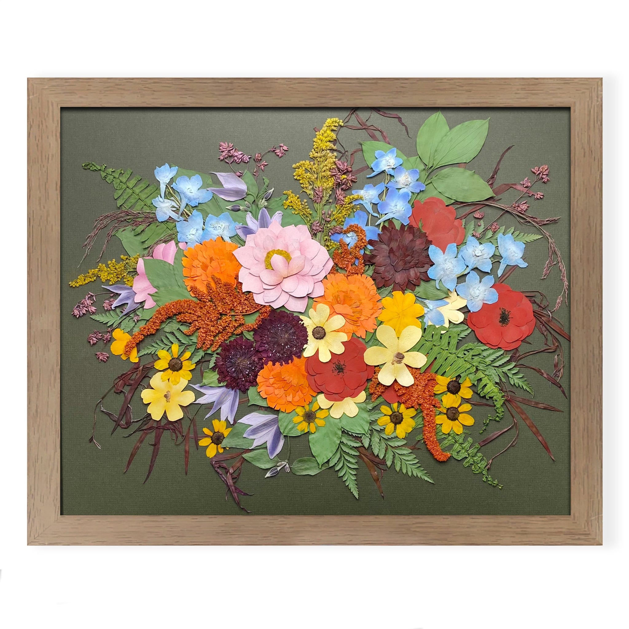 dbandrea Pressed (Framed) 16" x 20" Classic Frame