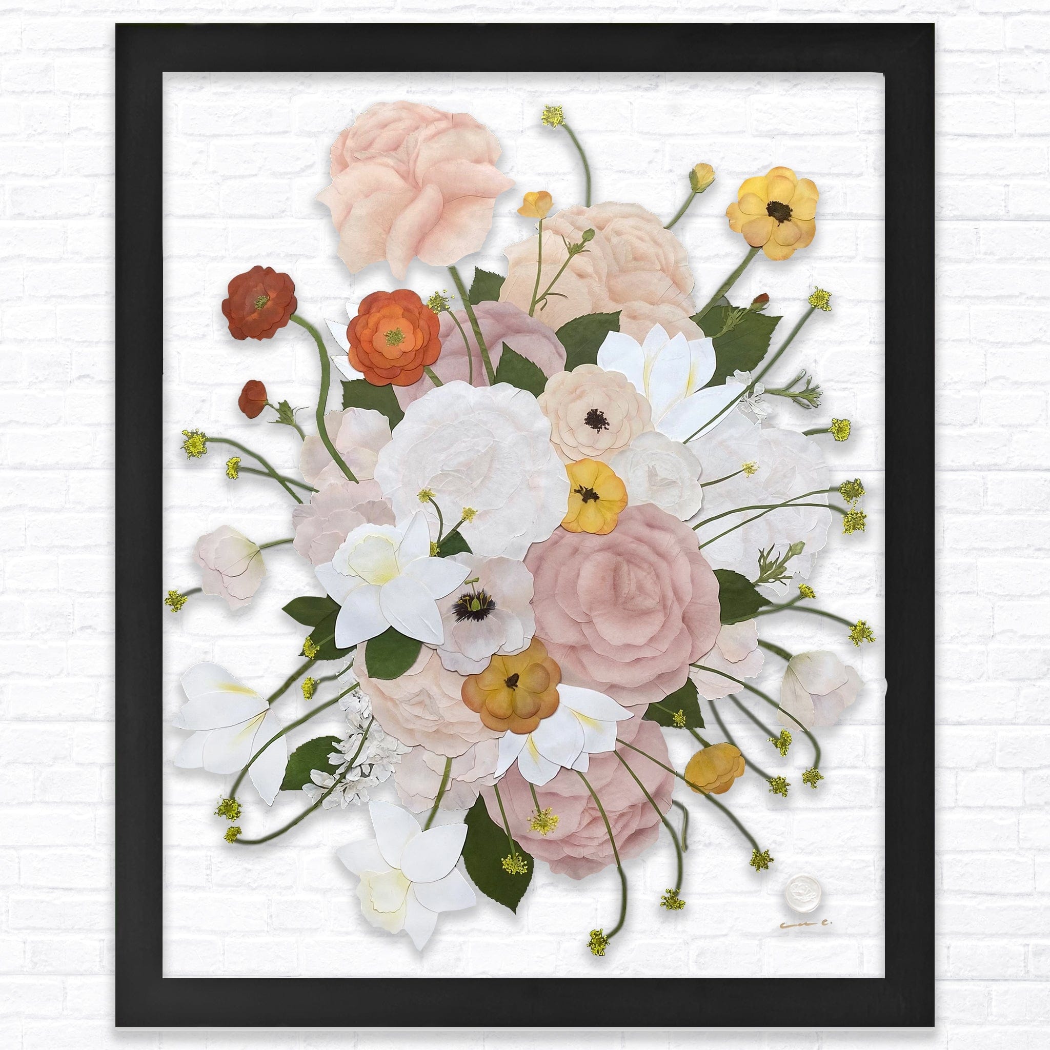 dbandrea Pressed (Framed) 20" x 24" Floating Frame