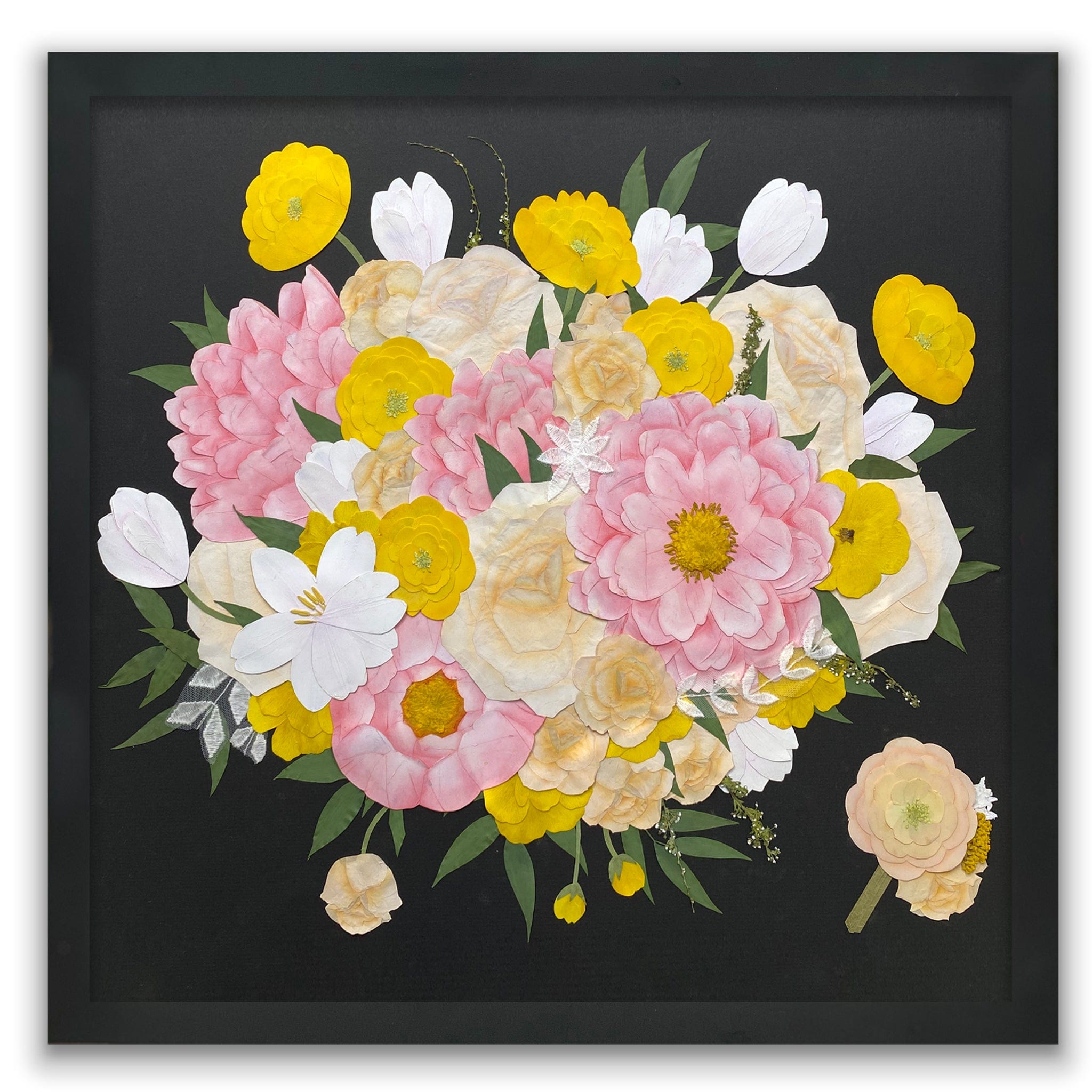 dbandrea Pressed (Framed) 24" x 24" Classic Frame