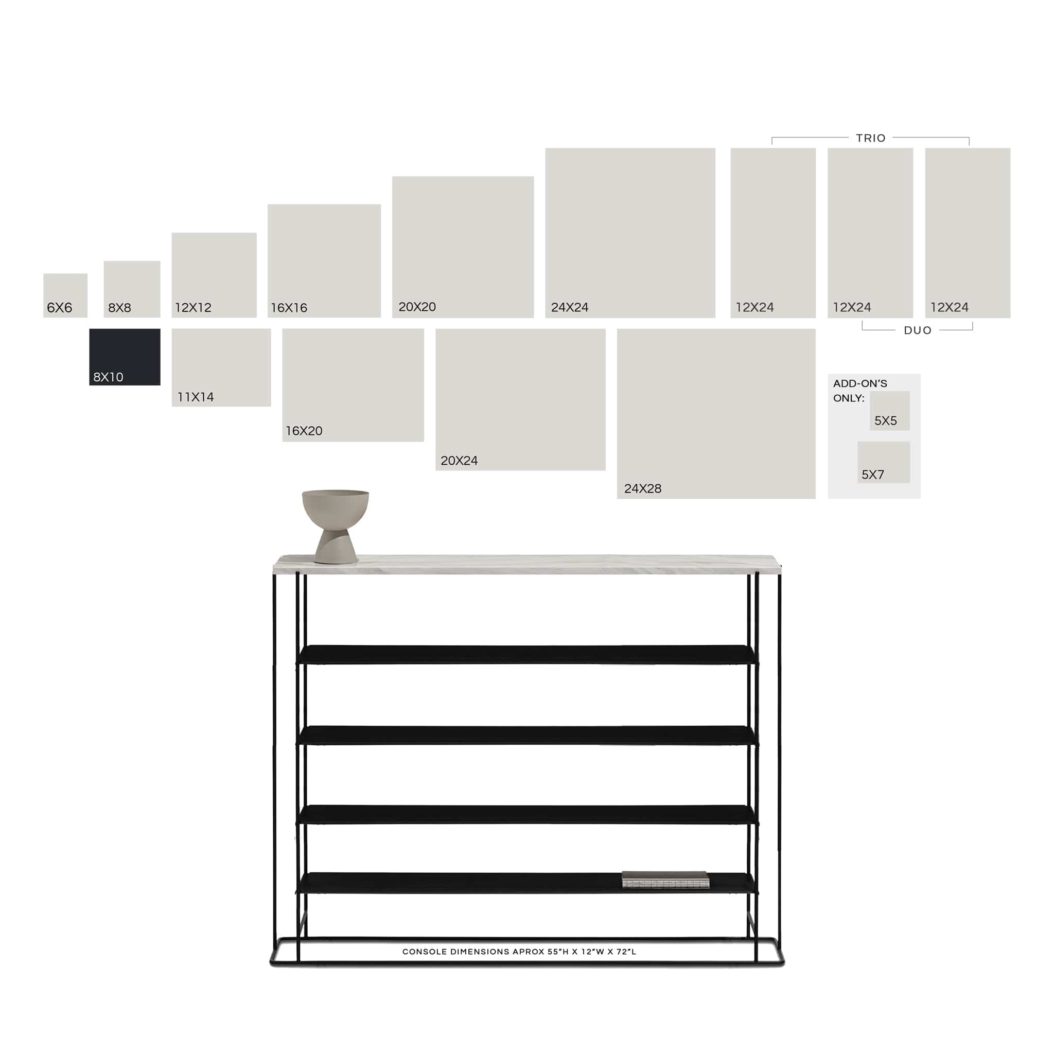 dbandrea Pressed (Framed) 8" x 10" Floating Frame