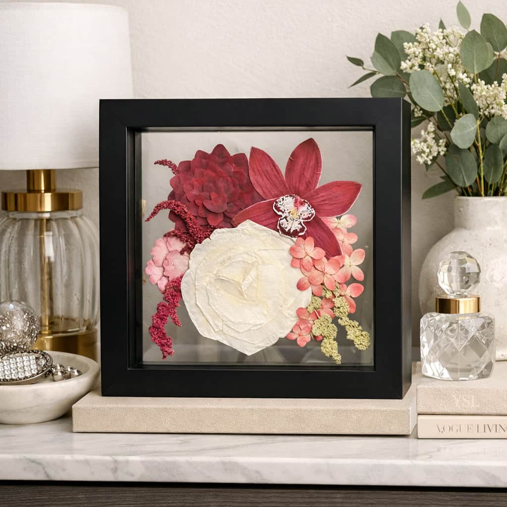 dbandrea Pressed (Framed) 8" x 8" Floating Frame