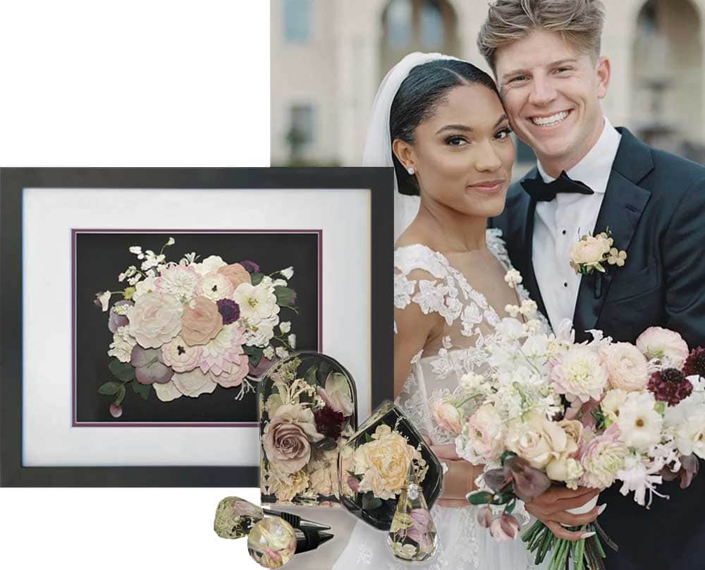 Wedding Bouquet Preservation - Designs By Andrea