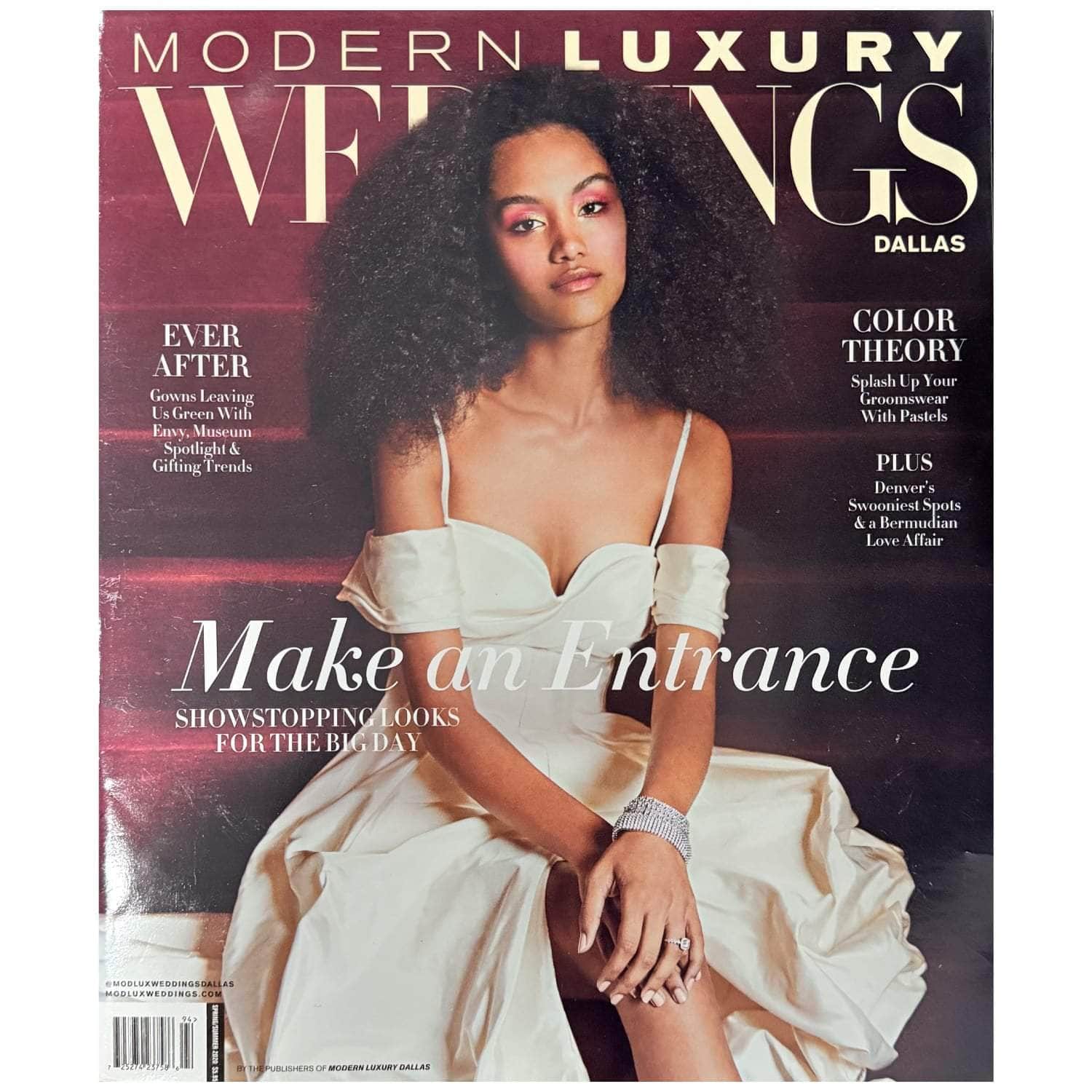 Modern Luxury Weddings DBA Magazine Feature - Dbandrea