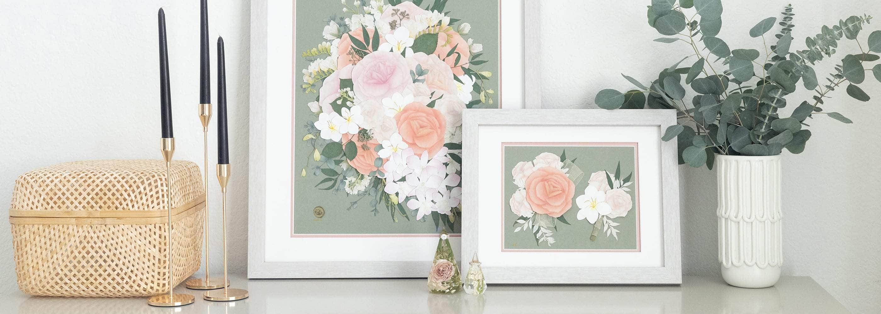 Pressed Flowers Bouquet Preservation - dbandrea