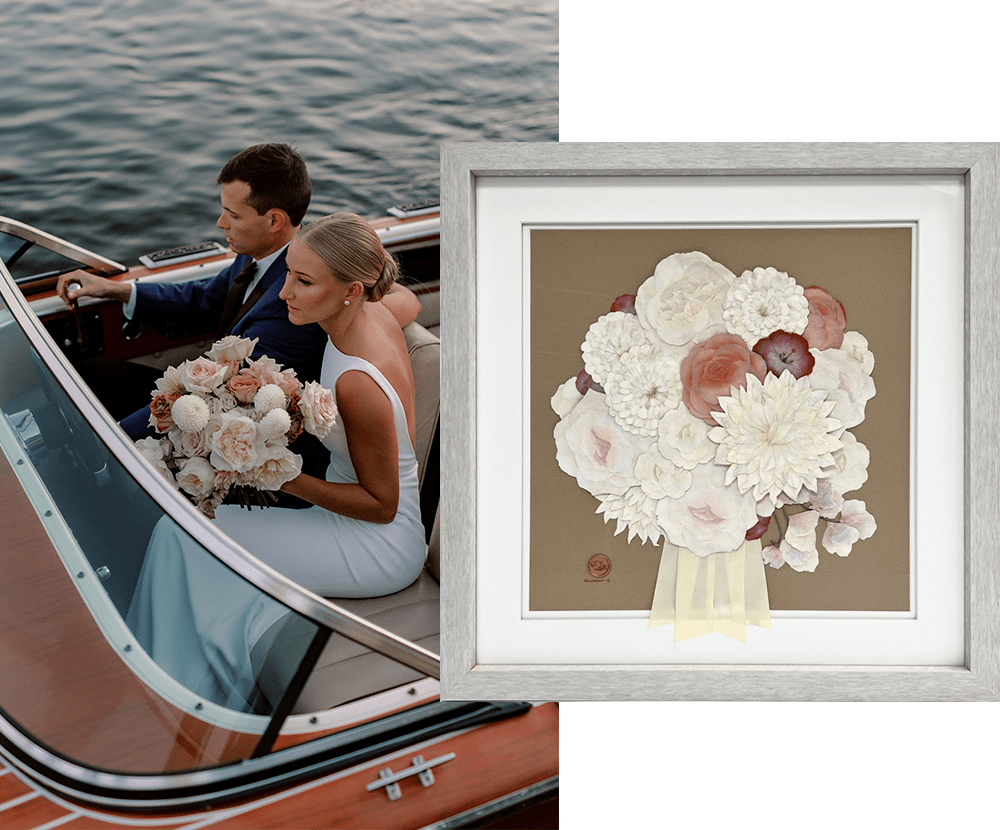 Wedding Bouquet Preservation - Designs By Andrea