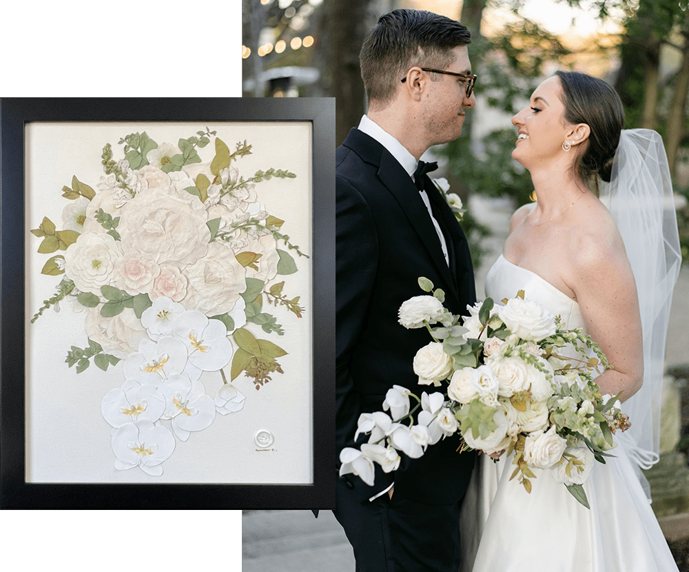 Wedding Bouquet Preservation - Designs By Andrea