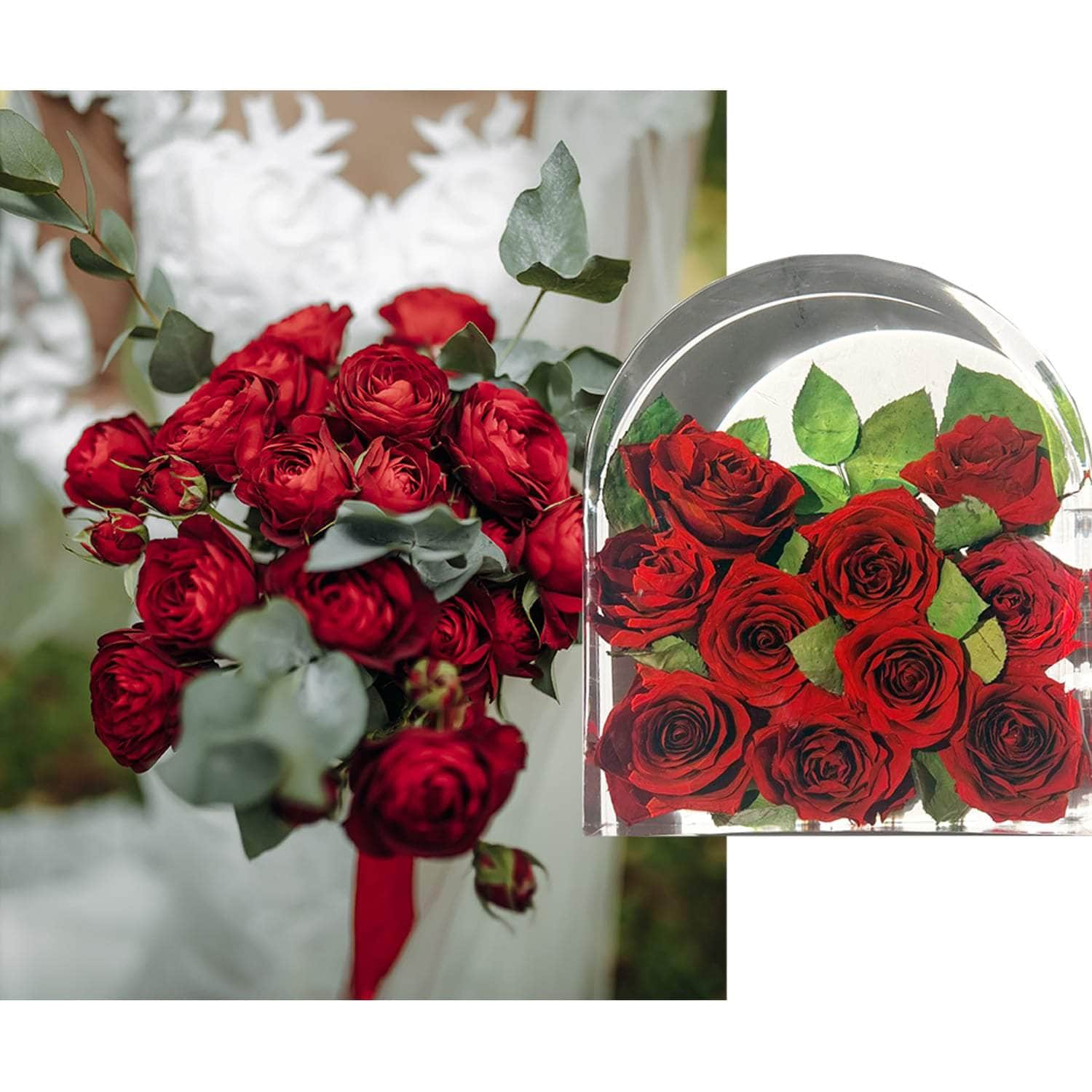 Arch Floral Block Bouquet Preservation - Dbandrea