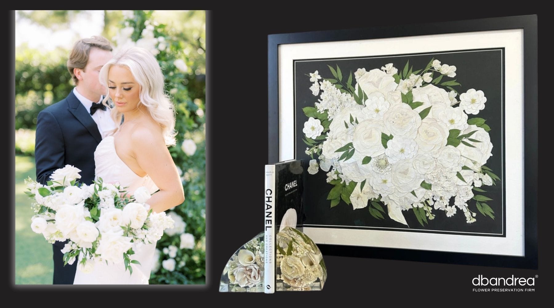 Dried Wedding Bouquet Preservation - DBANDREA