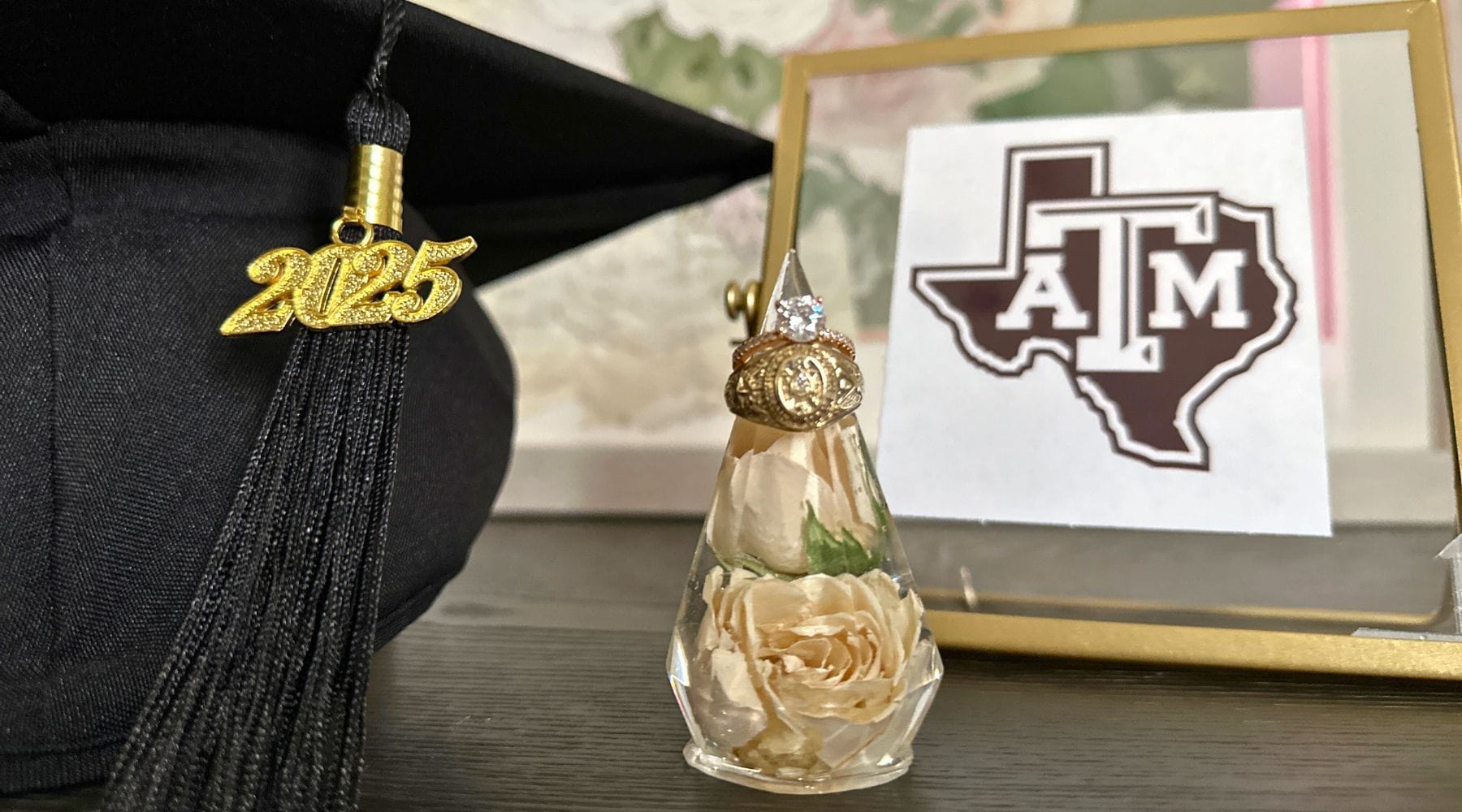 Graduation Floral Preservation - dbandrea