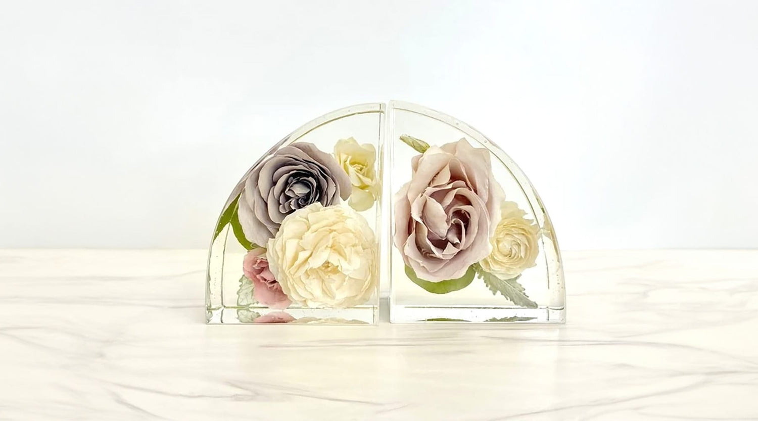 Floral Block Wedding Bouquet Preservation - DBandrea